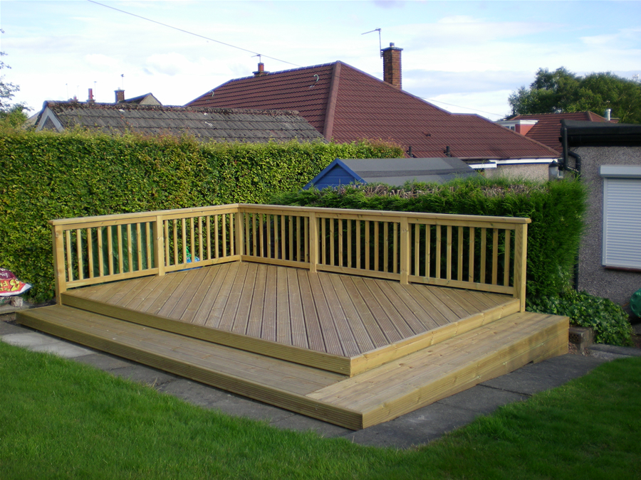 wicklow carpenter - decking example